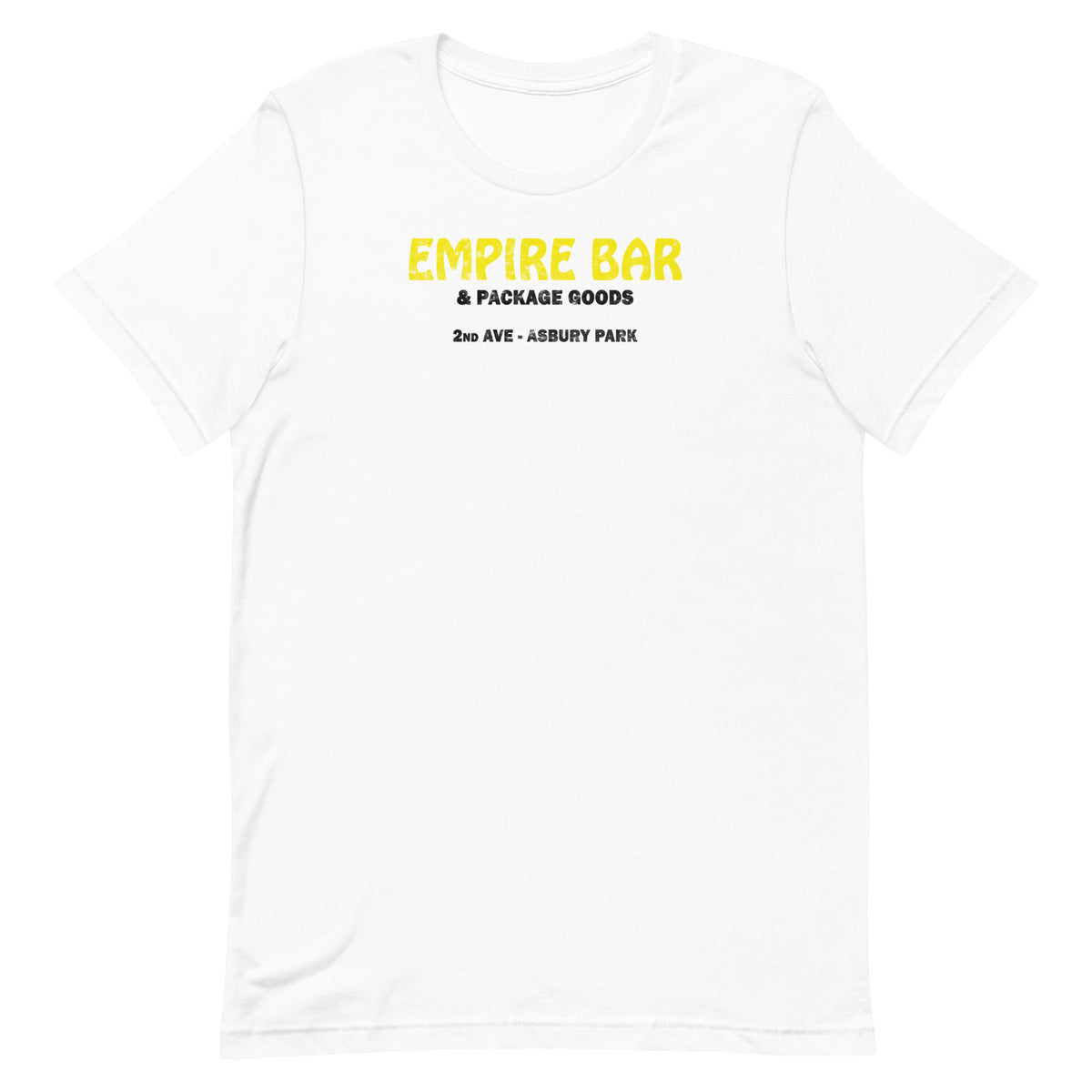 Empire Bar - ASBURY PARK - Unisex t-shirt White