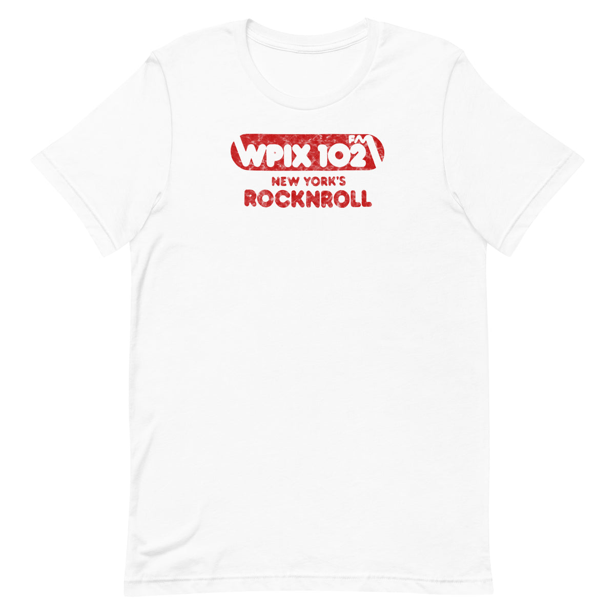 WPIX 102 FM - NEW YORK - Unisex t-shirt