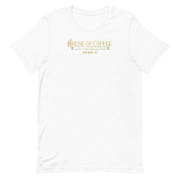 House of Coffee - RED BANK - Unisex t-shirt White