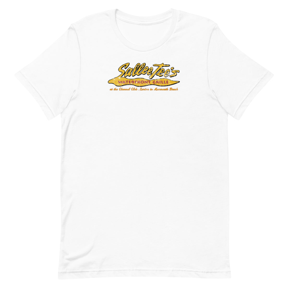Sallee Tee's Waterfront Grill - MONMOUTH BEACH - Unisex t-shirt