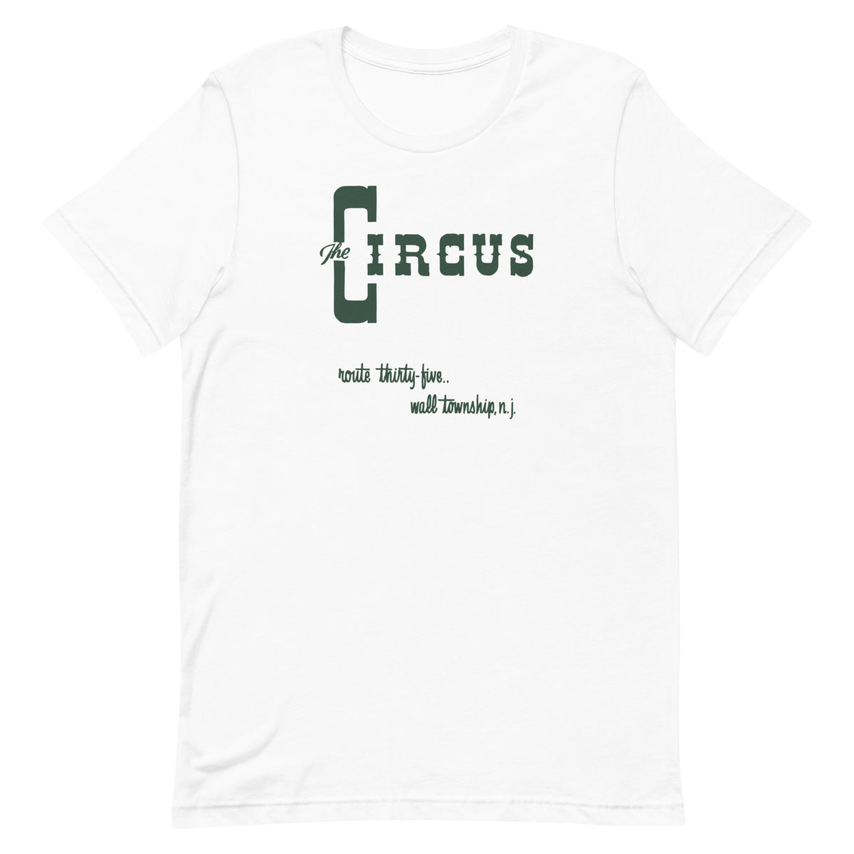 The Circus Drive-Thru - WALL TWP. - Short-Sleeve Unisex T-Shirt