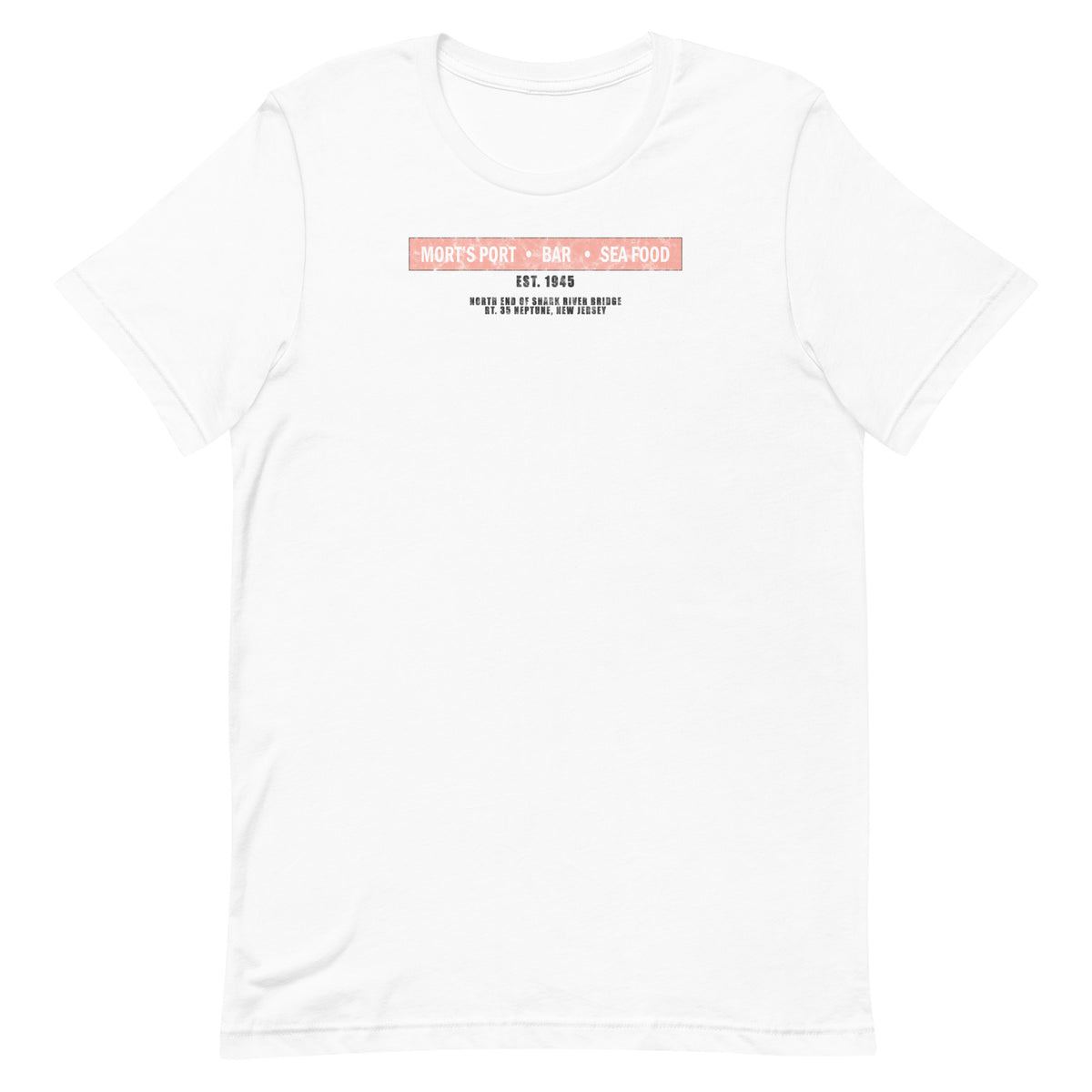 Mort's Port - NEPTUNE - Unisex t-shirt White