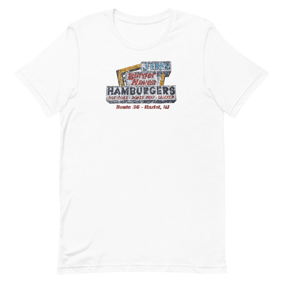 Big Jim's Burger Haven - HAZLET - Unisex t-shirt