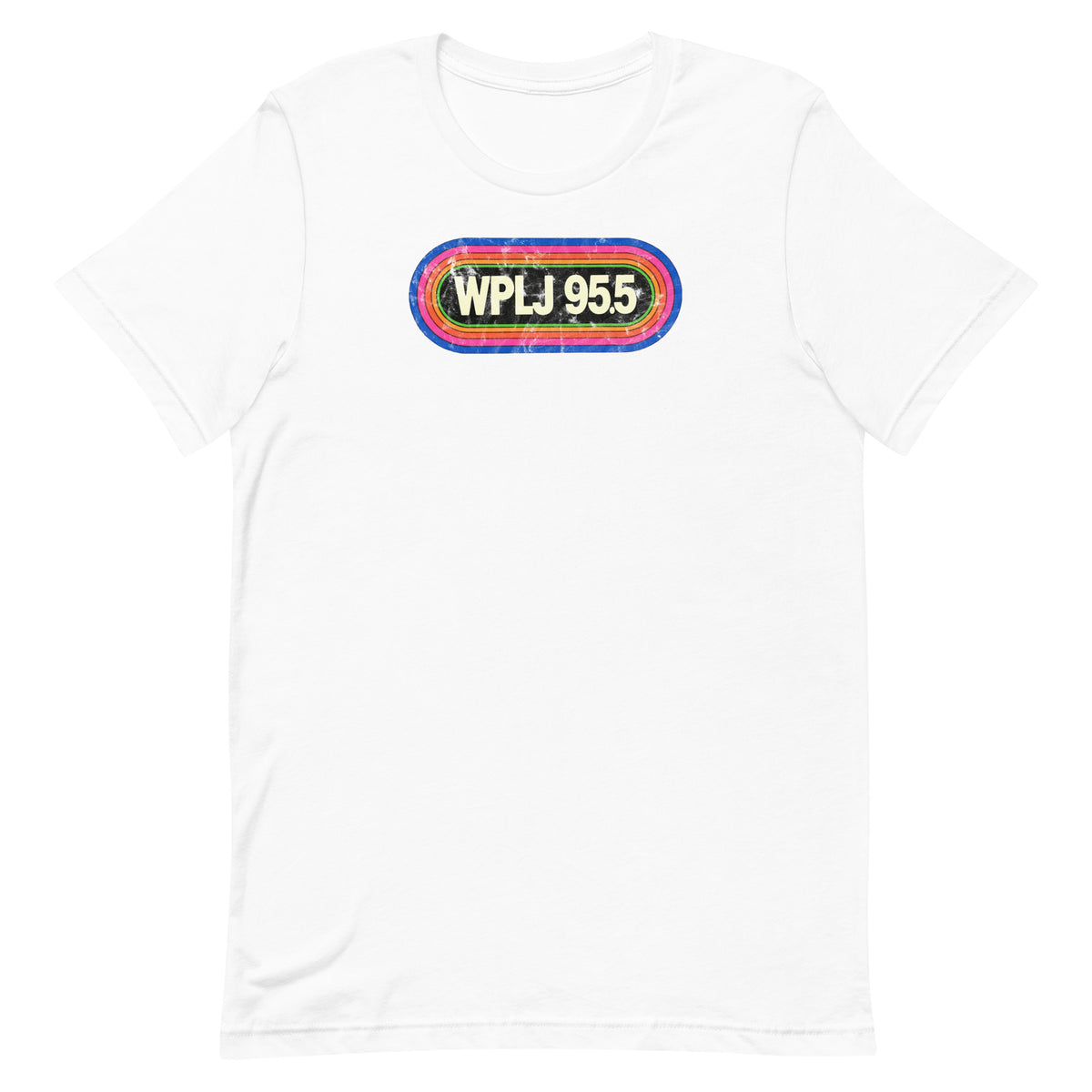 WPLJ 95.5 - NEW JERSEY / NEW YORK / CONNECTICUT - Unisex t-shirt White