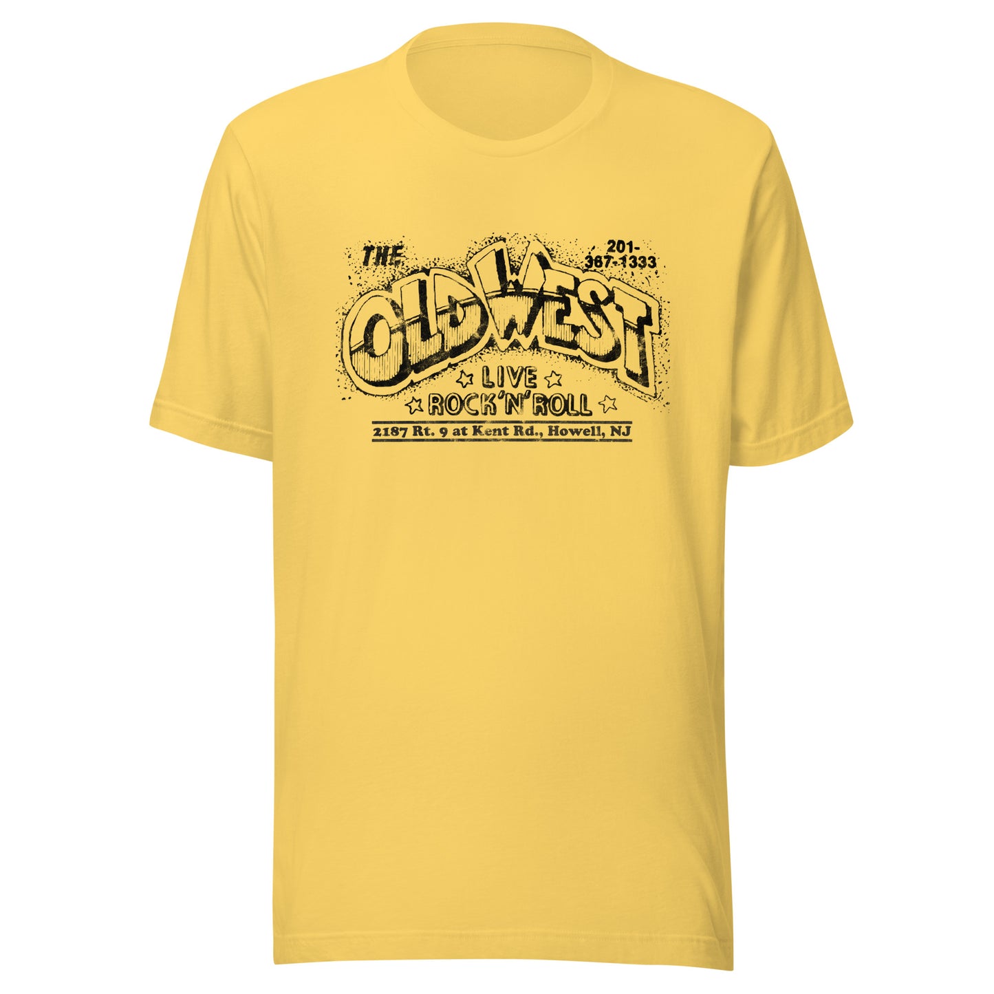 The Old West - HOWELL - Unisex t-shirt Yellow