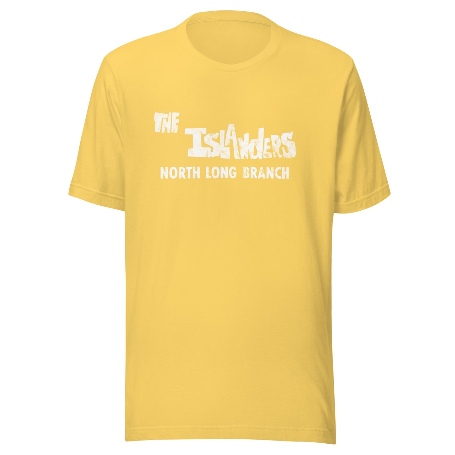 The Islanders - LONG BRANCH - Unisex t-shirt Yellow