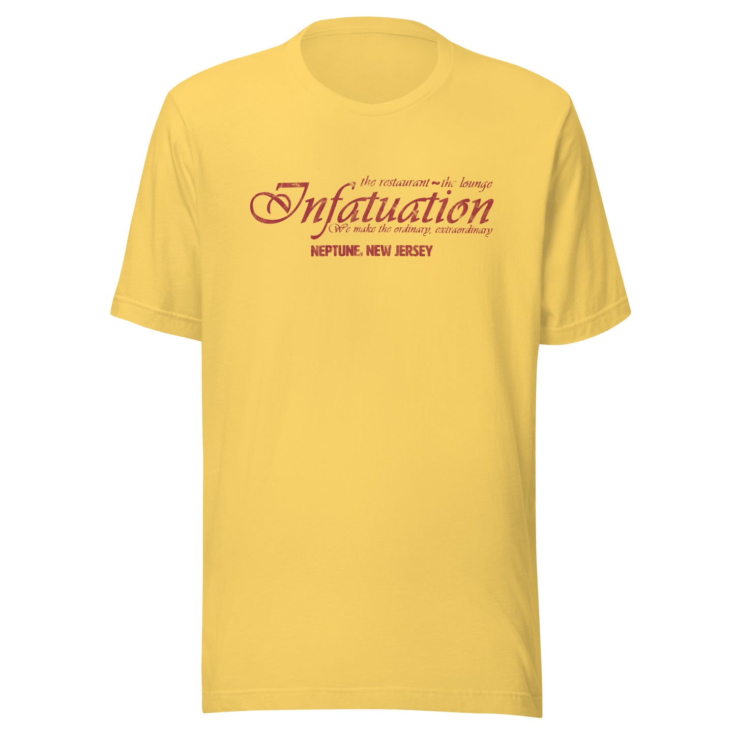 Infatuation - NEPTUNE - Unisex t-shirt Yellow