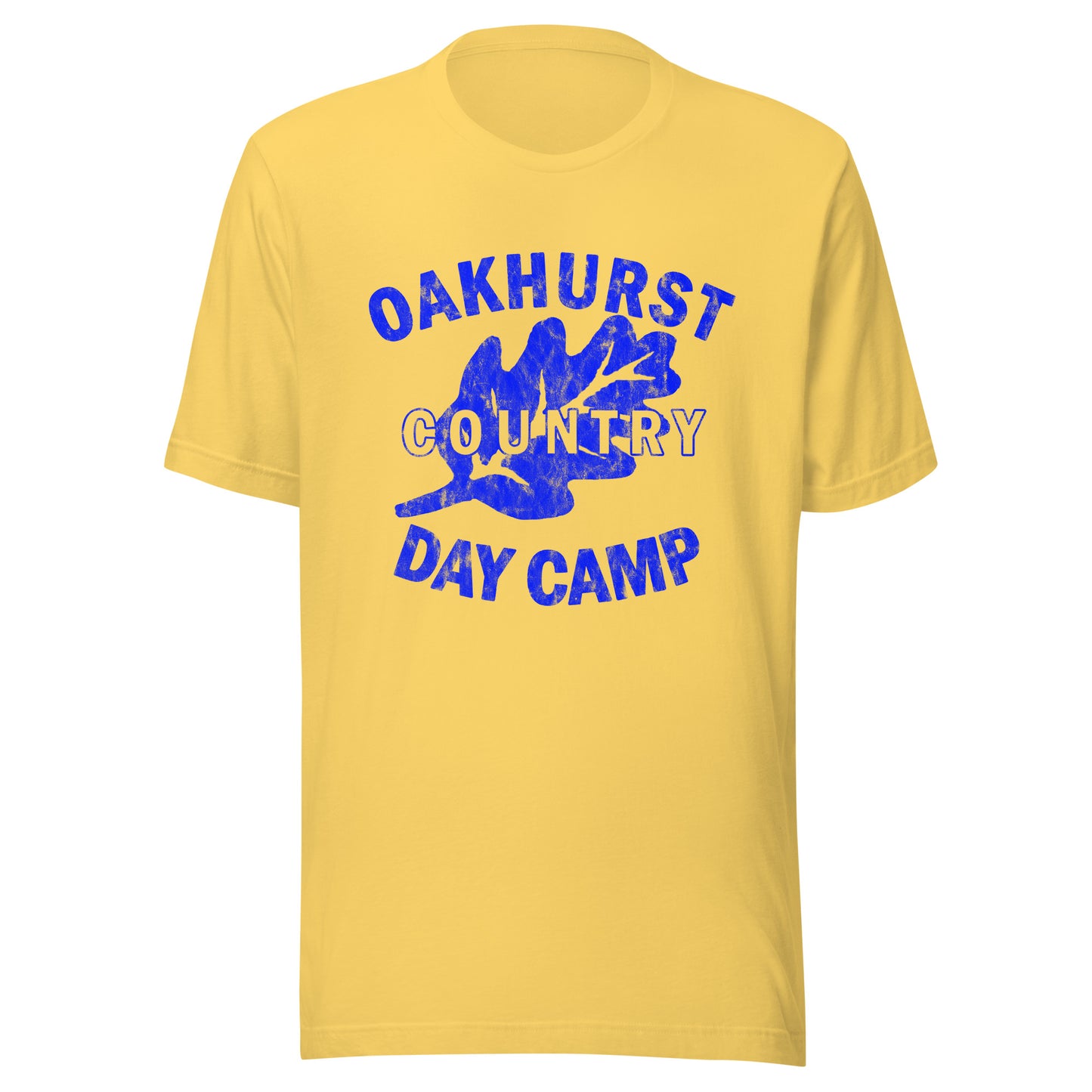 Oakhurst Country Day Camp - OCEAN - Unisex t-shirt Yellow