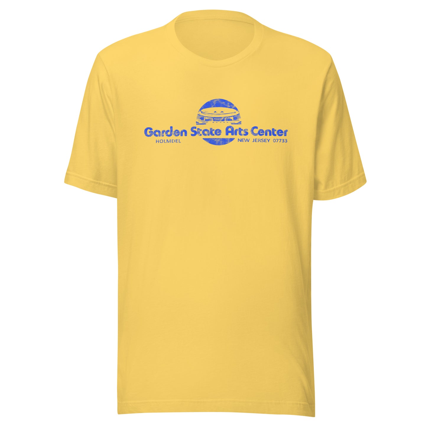 Garden State Arts Center - HOLMDEL - Unisex t-shirt Yellow