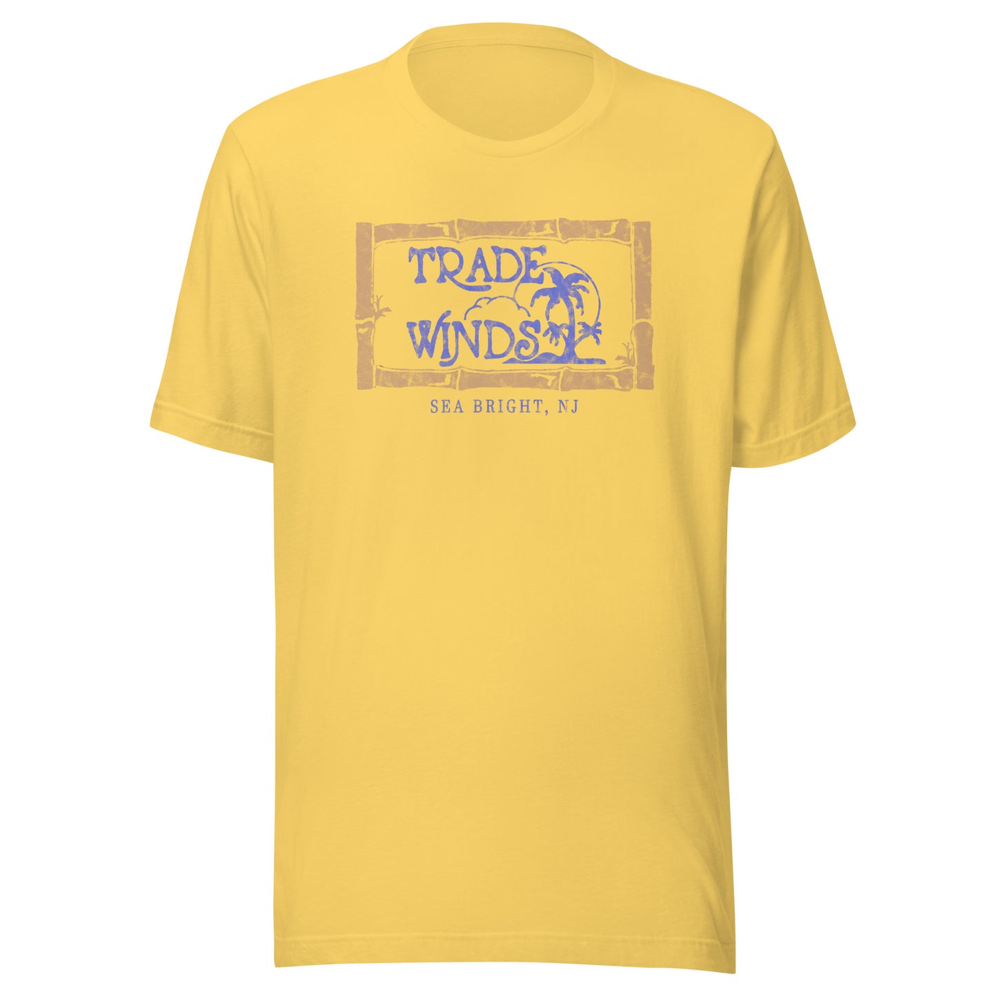 Tradewinds Night Club - SEA BRIGHT - Unisex t-shirt Yellow
