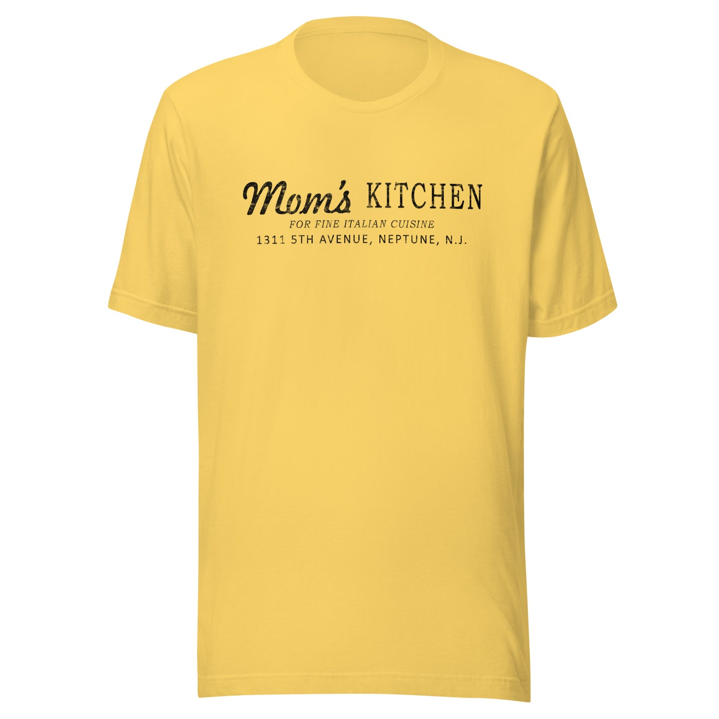 Mom's Kitchen - NEPTUNE - Unisex t-shirt Yellow