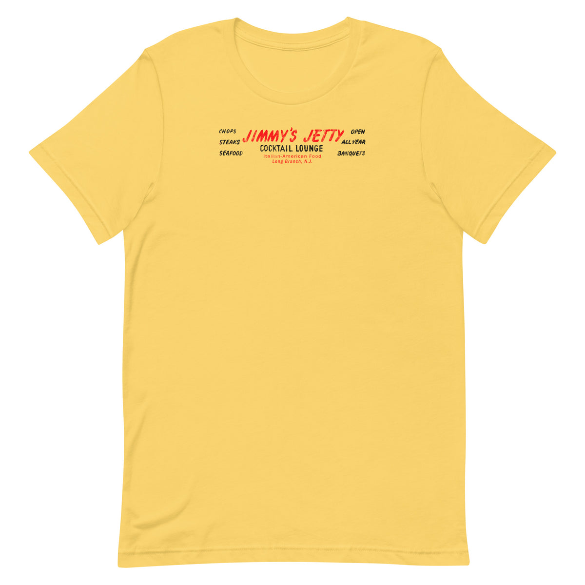 Jimmy's Jetty - LONG BRANCH - Unisex t-shirt