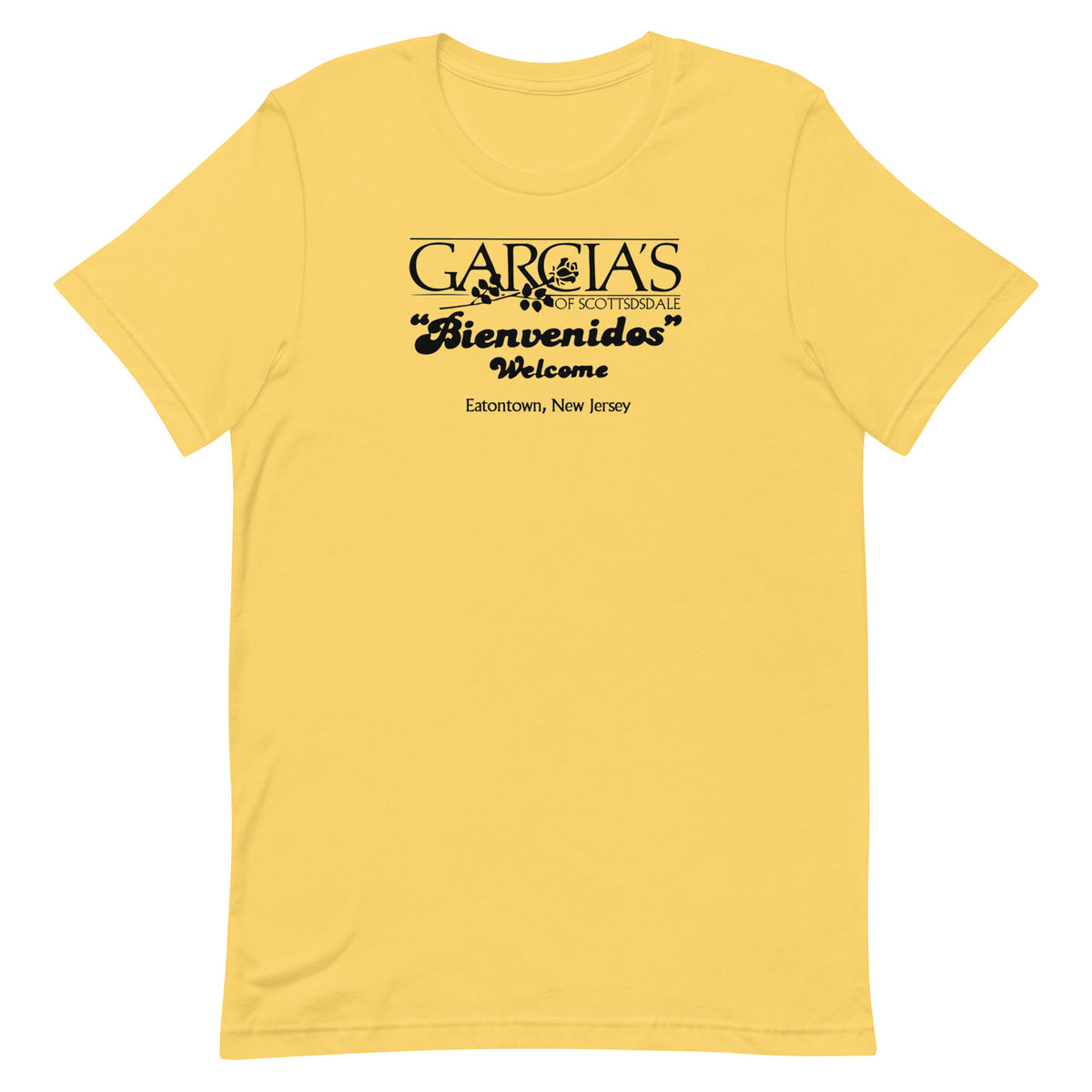 Garcia's of Scottsdale - MONMOUTH MALL - Unisex t-shirt