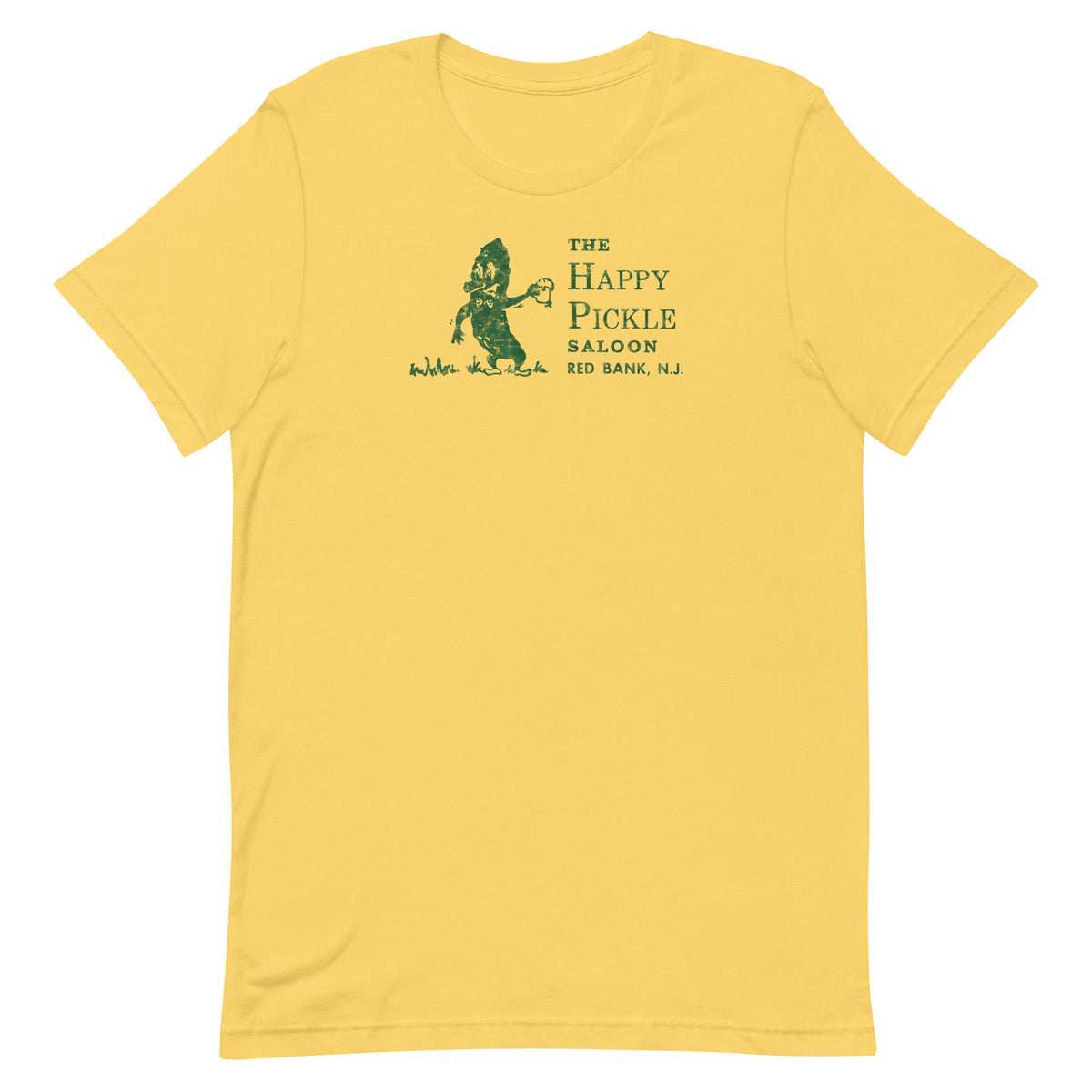 The Happy Pickle Saloon - RED BANK - Unisex t-shirt
