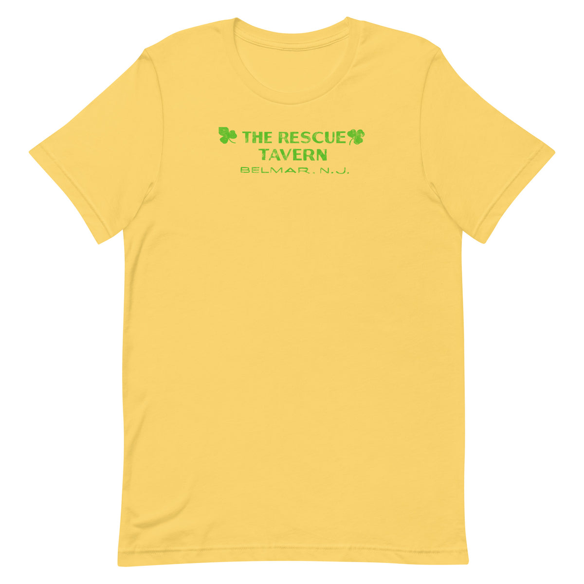 The Rescue Tavern - BELMAR - Unisex t-shirt Yellow
