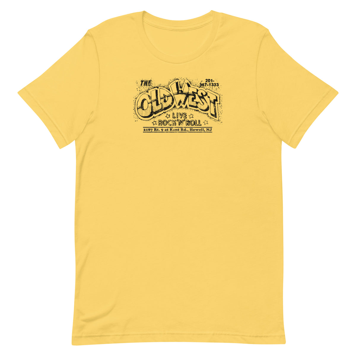 The Old West - HOWELL - Unisex t-shirt Yellow
