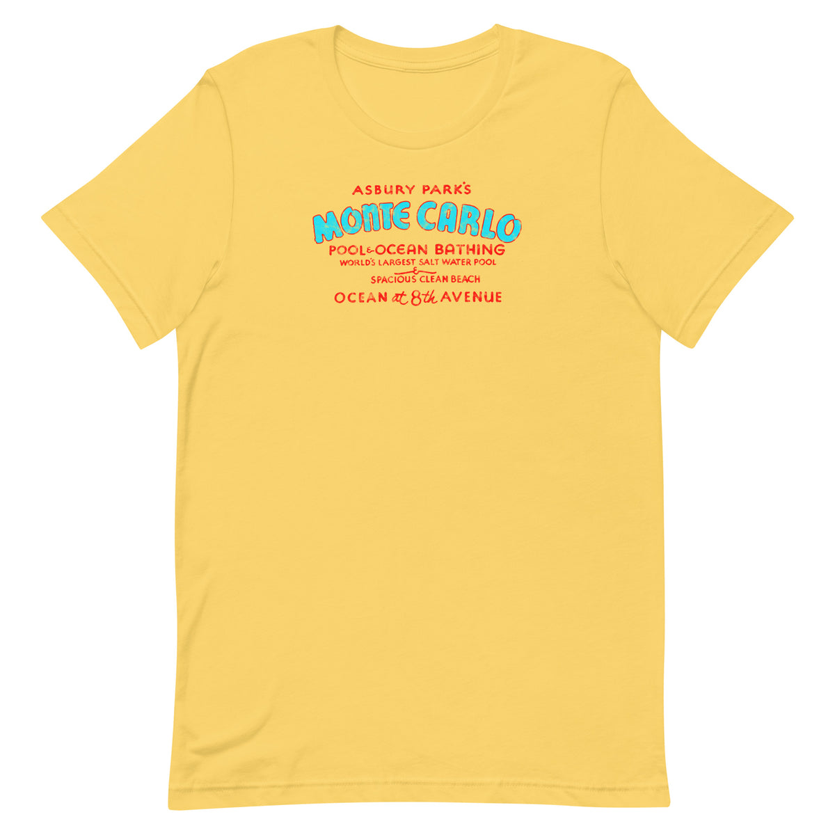 Monte Carlo Pool - ASBURY PARK - Unisex t-shirt