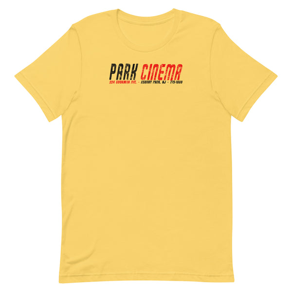 Park Cinema - ASBURY PARK - Unisex t-shirt Yellow