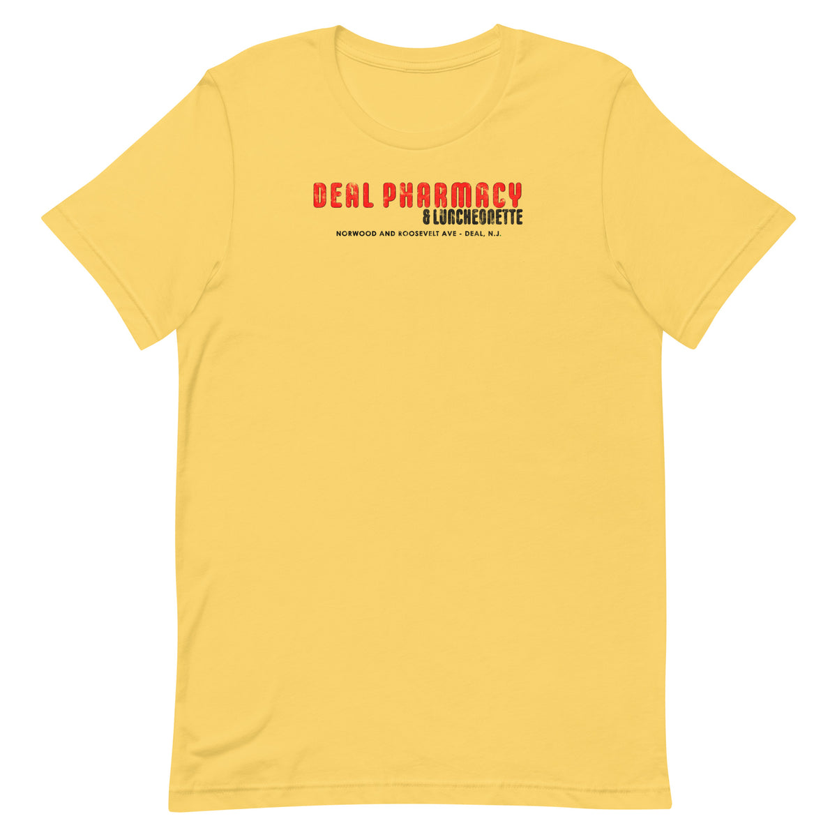 Deal Pharmacy & Luncheonette - DEAL - Unisex t-shirt
