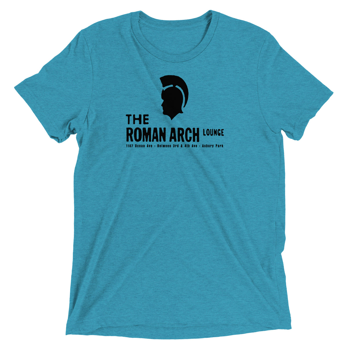 The Roman Arch Lounge - ASBURY PARK - Short sleeve t-shirt Aqua Triblend