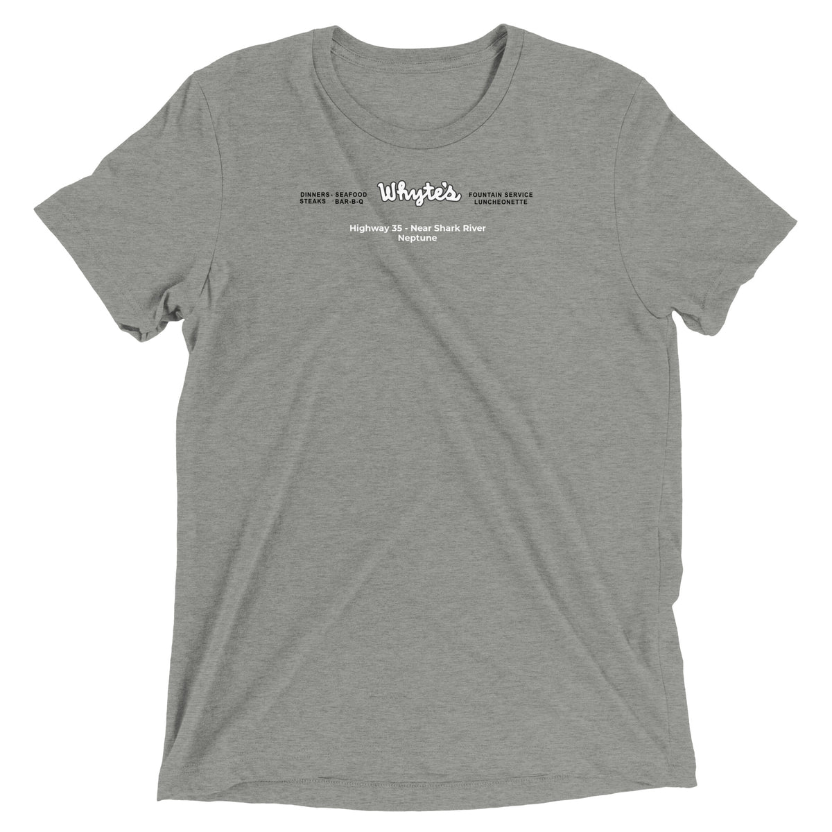 Whyte's - NEPTUNE - Short Sleeve T-Shirt Athletic Grey Triblend