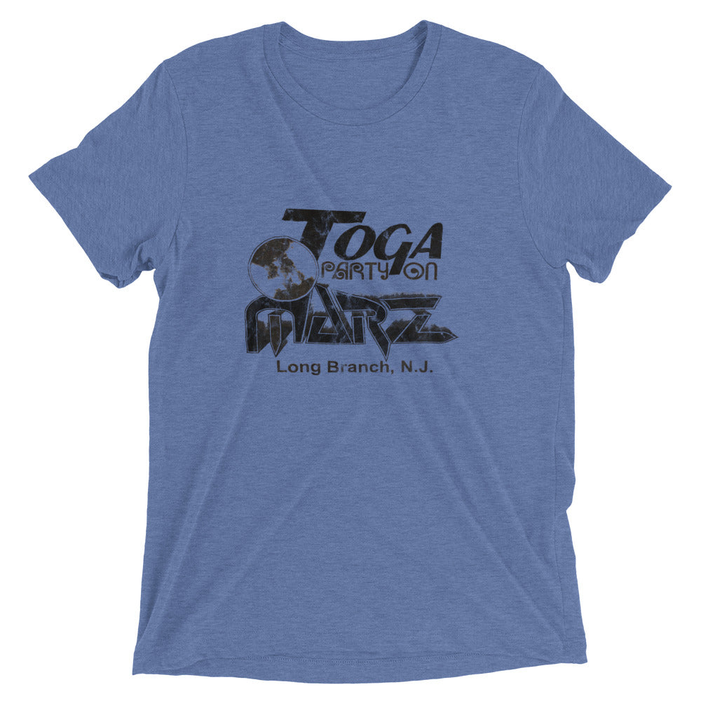 Club Marz (Toga Party, Summer 1995) - Short sleeve t-shirt Blue Triblend