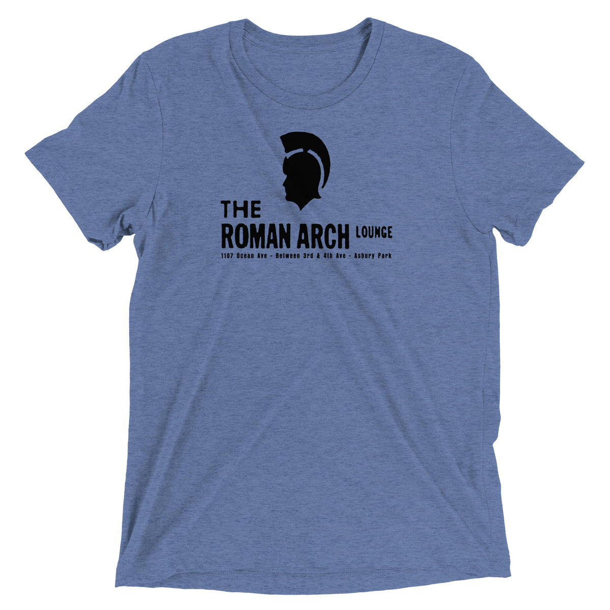 The Roman Arch Lounge - ASBURY PARK - Short sleeve t-shirt Blue Triblend