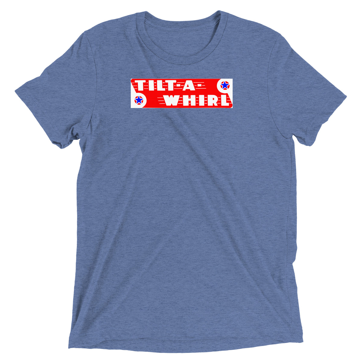 TILT-A-WHIRL - Short sleeve t-shirt Blue Triblend