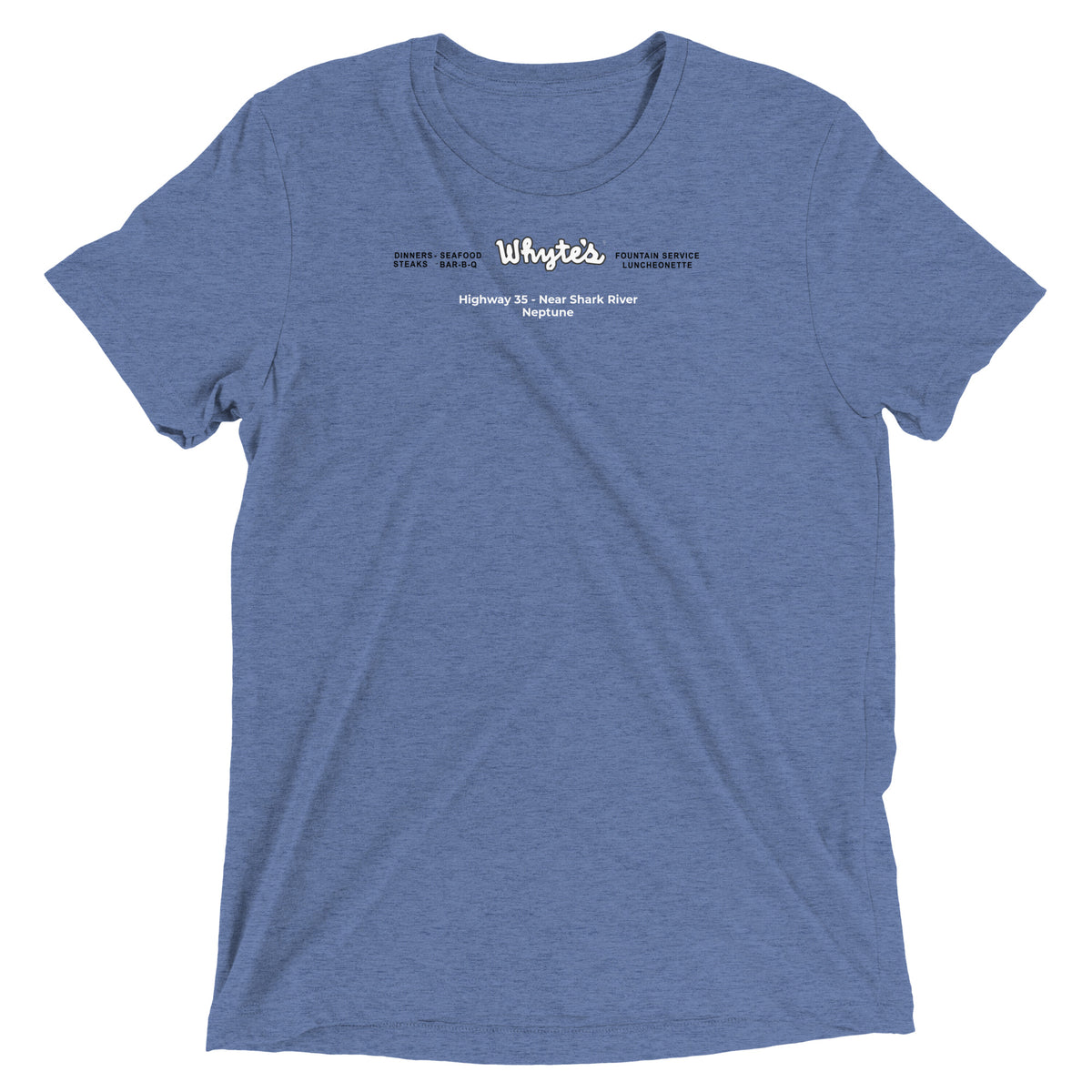 Whyte's - NEPTUNE - Short Sleeve T-Shirt Blue Triblend