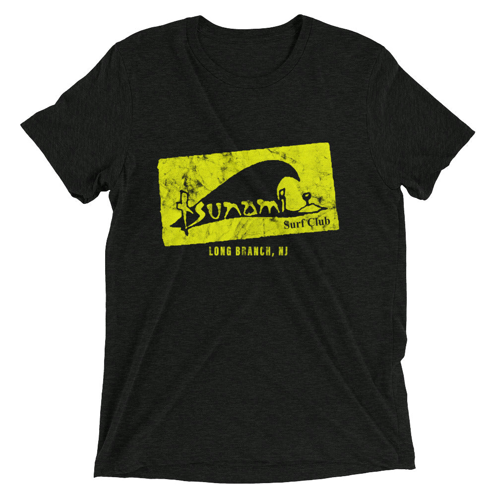 Tsunami Surf Club - LONG BRANCH - Short sleeve t-shirt Charcoal-Black Triblend