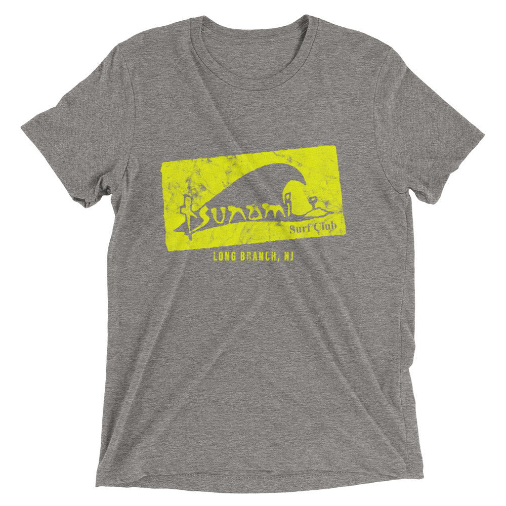 Tsunami Surf Club - LONG BRANCH - Short sleeve t-shirt Grey Triblend