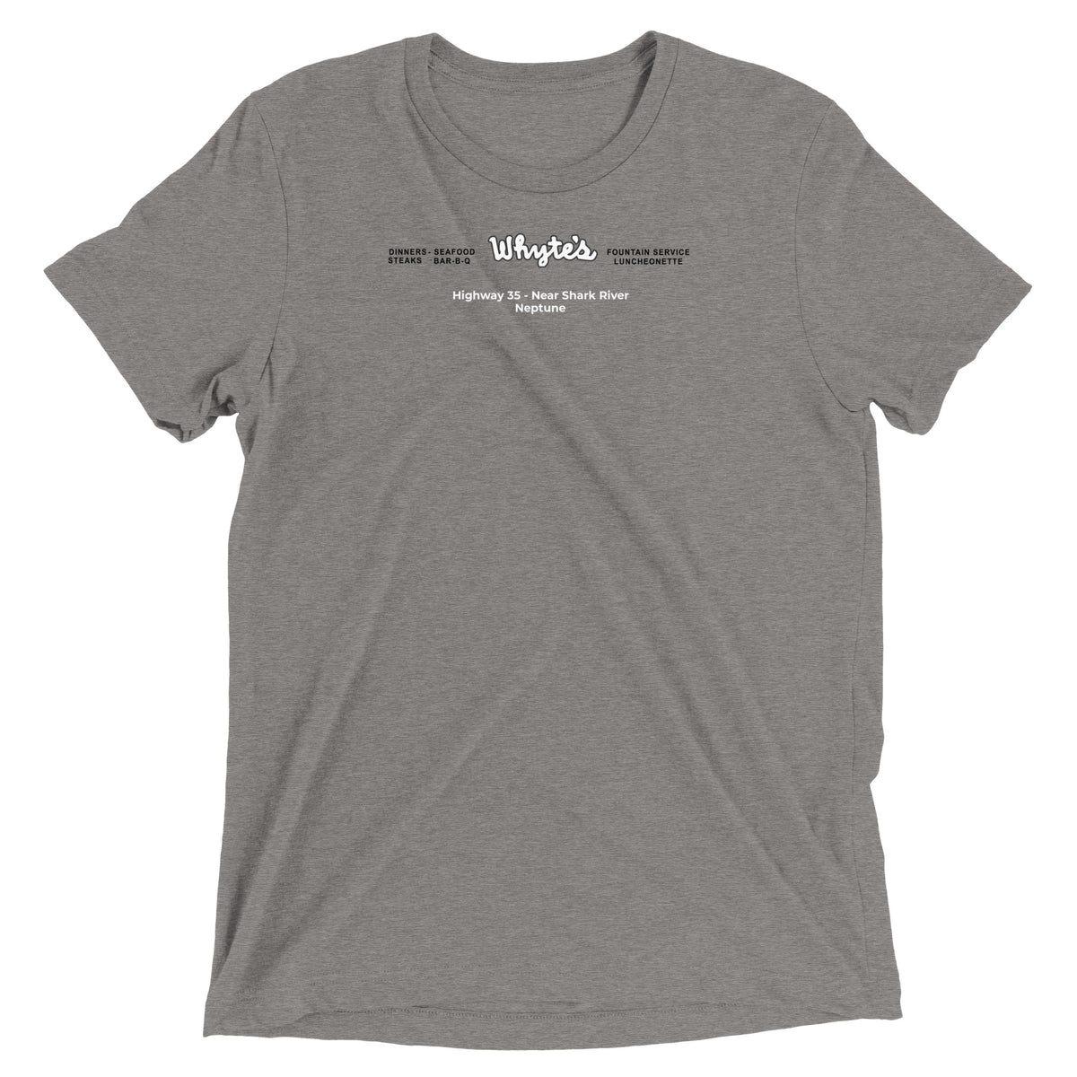 Whyte's - NEPTUNE - Short Sleeve T-Shirt Grey Triblend