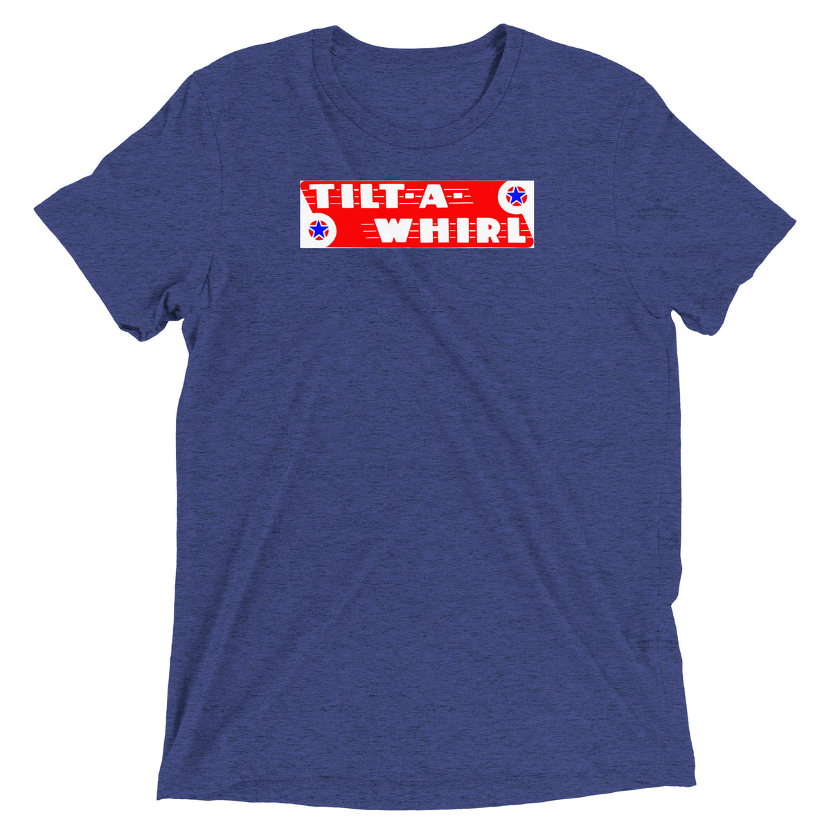 TILT-A-WHIRL - Short sleeve t-shirt Navy Triblend