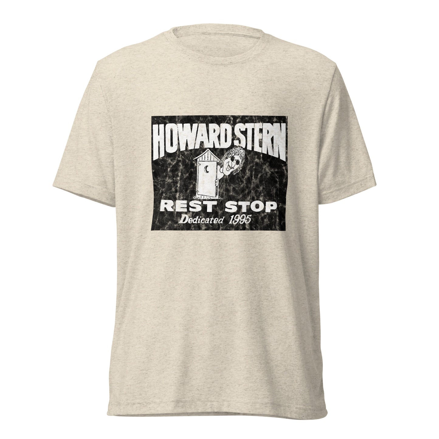Howard Stern Rest Stop - SPRINGFIELD TOWNSHIP - Short sleeve t-shirt Oatmeal Triblend