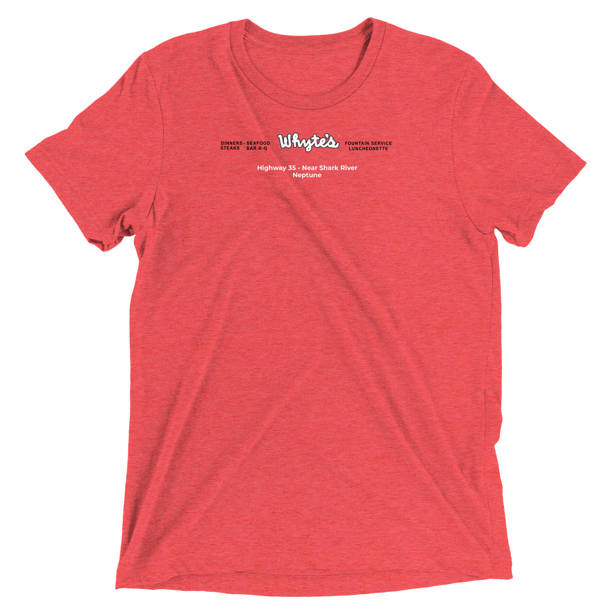 Whyte's - NEPTUNE - Short Sleeve T-Shirt Red Triblend