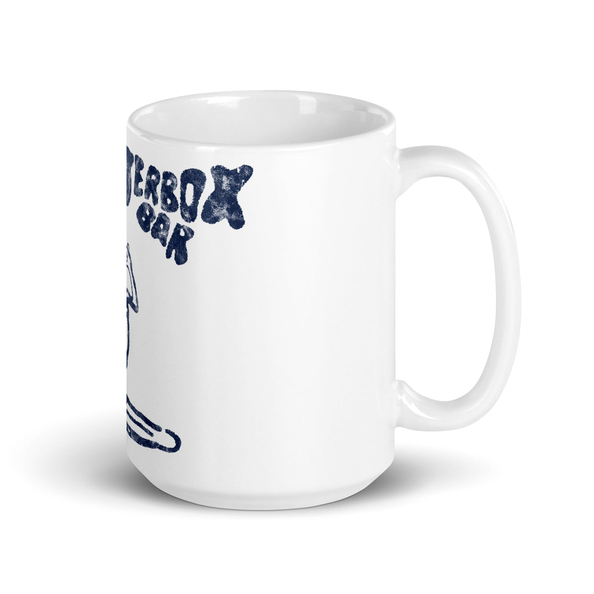The Original Chatterbox Bar - SEASIDE HEIGHTS - White Glossy Mug 15 oz