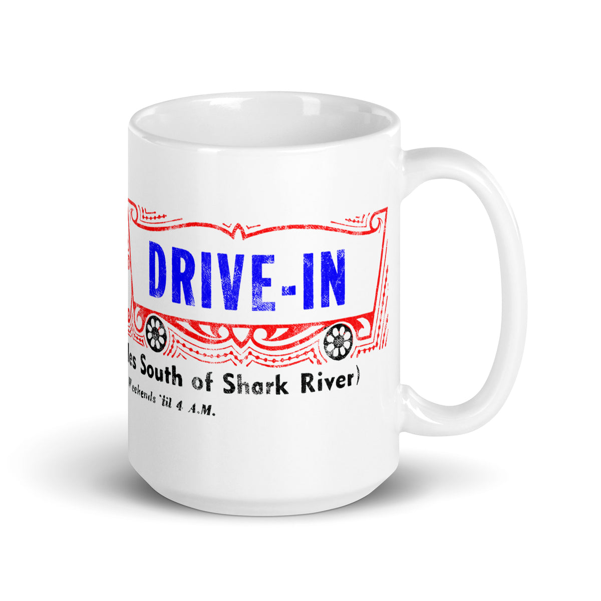 The Circus Drive-In - WALL - White Glossy Mug