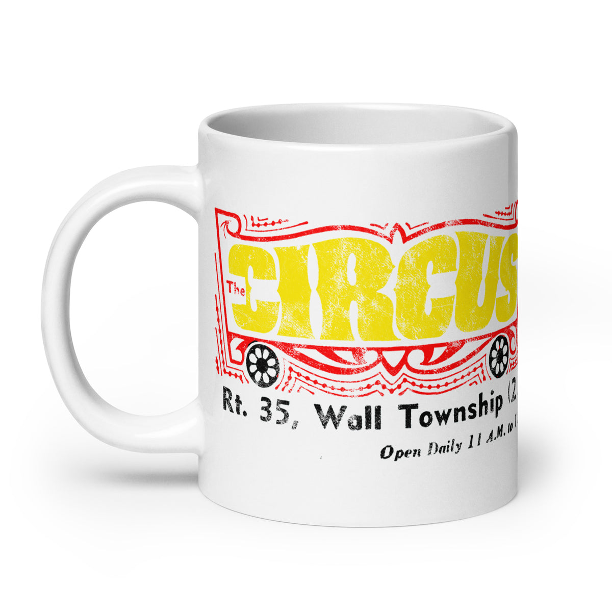 The Circus Drive-In - WALL - White Glossy Mug