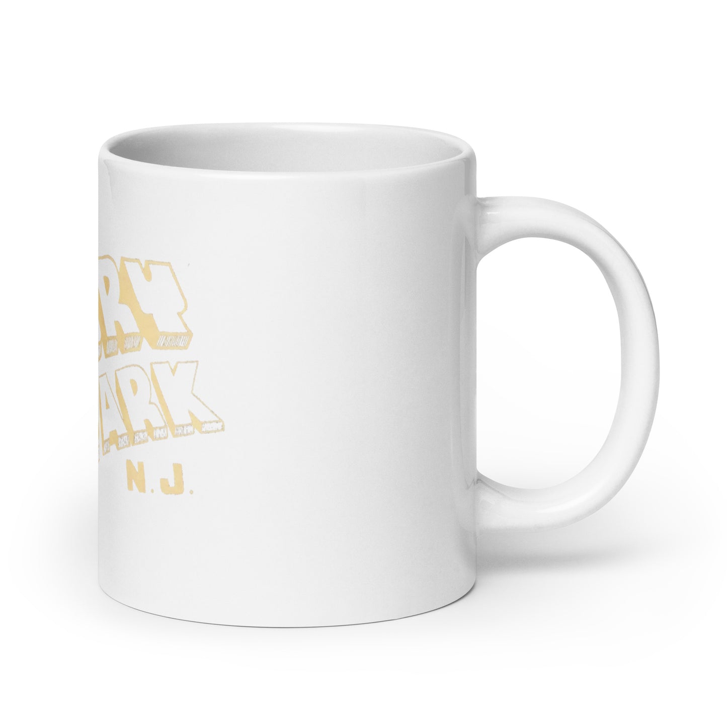 Greetings from Asbury Park - White glossy mug 20oz