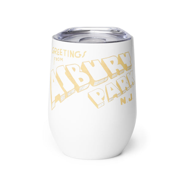 Greetings from Asbury Park - Wine tumbler Default Title