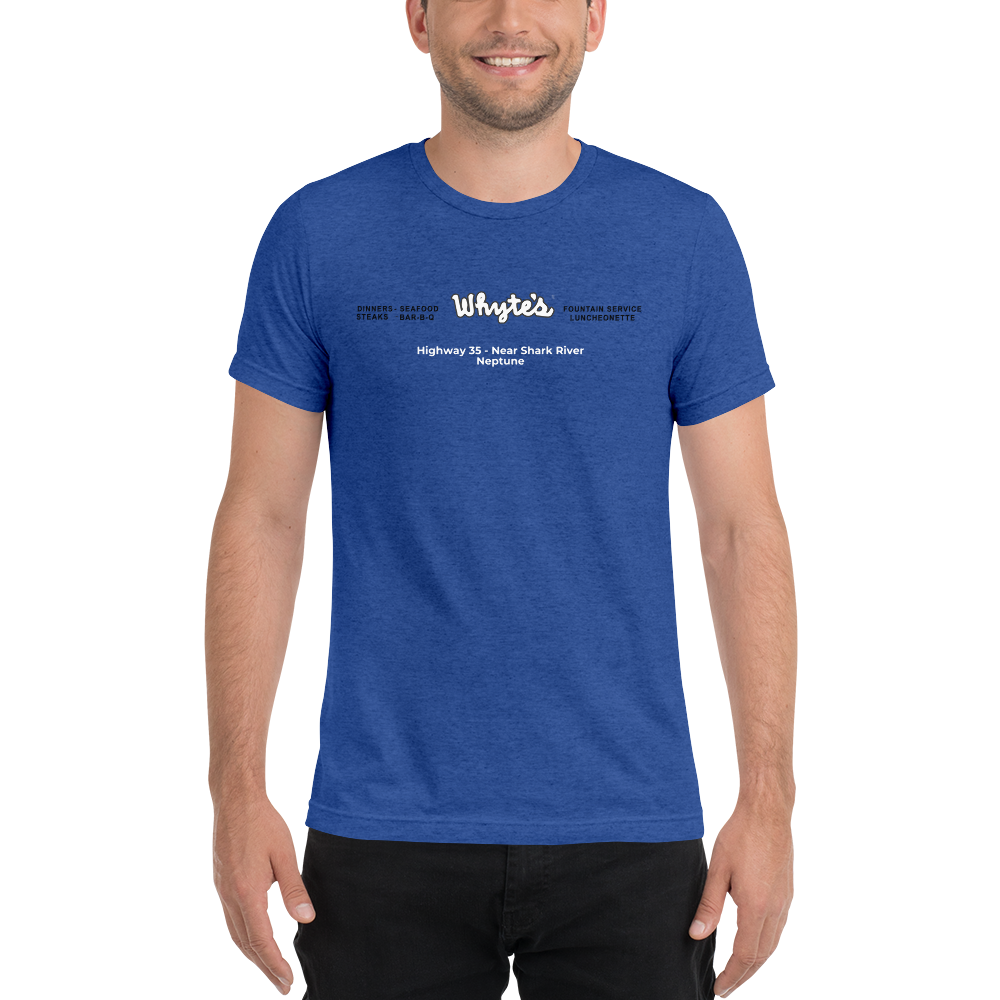 Whyte's - NEPTUNE - Short Sleeve T-Shirt True Royal Triblend