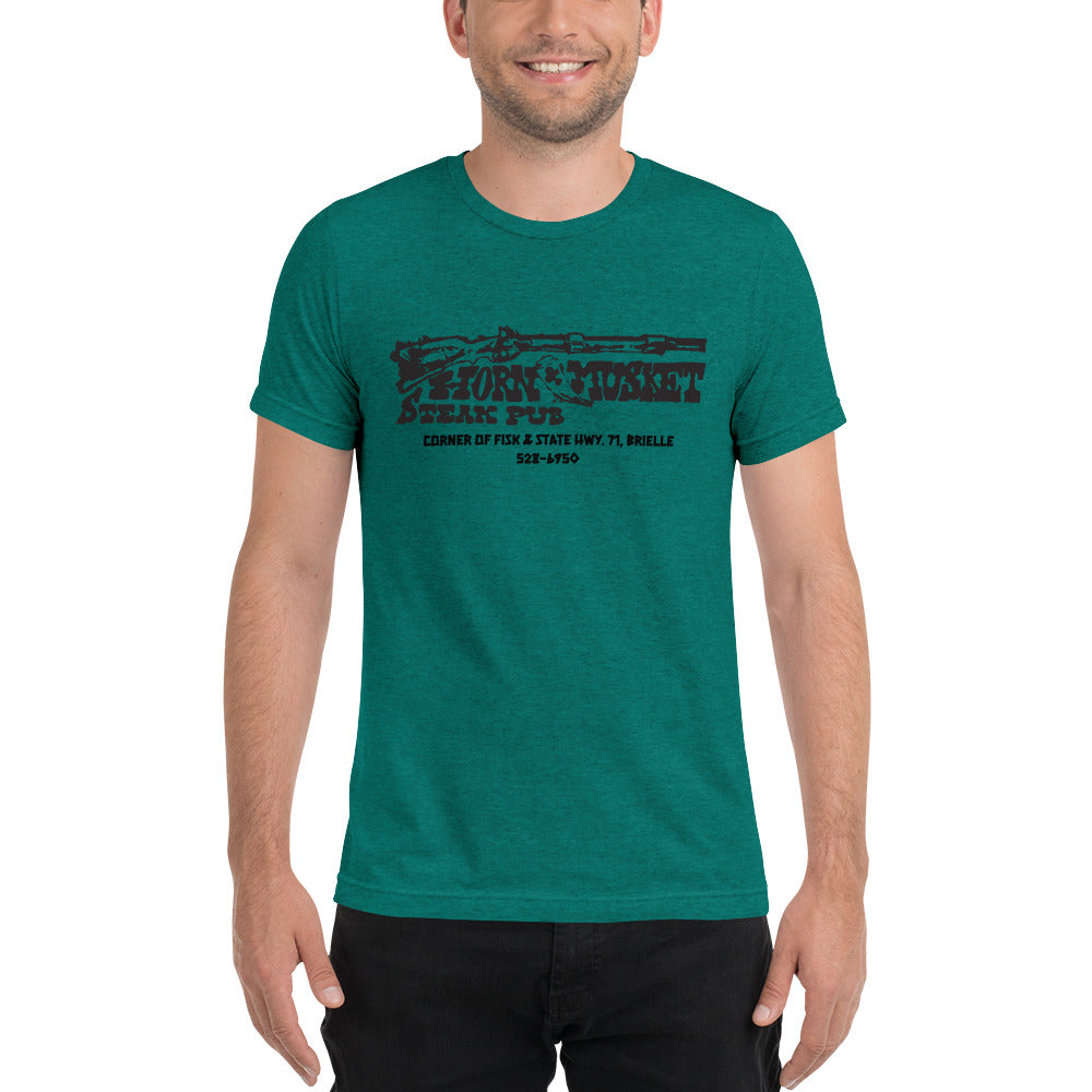 The Horn & Musket - BRIELLE - Short sleeve t-shirt Teal Triblend