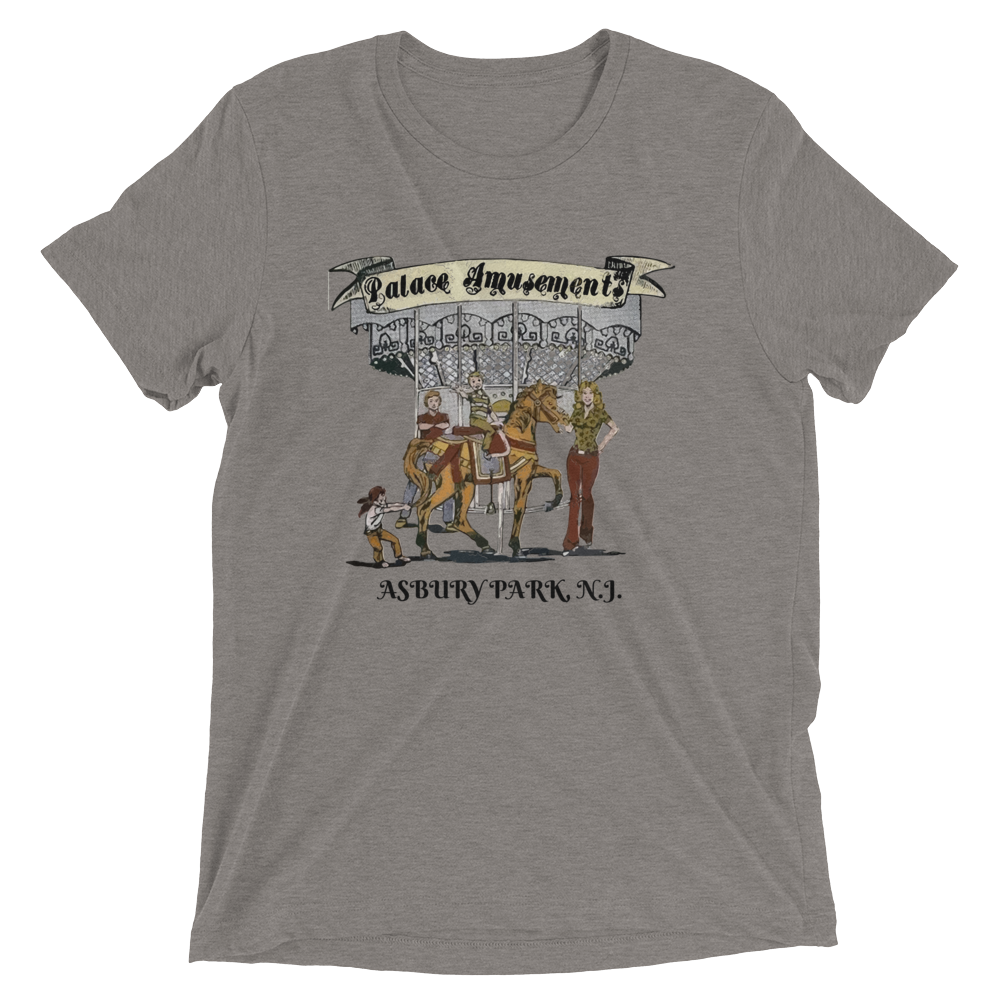 Palace Amusements - ASBURY PARK - Short sleeve t-shirt Grey Triblend