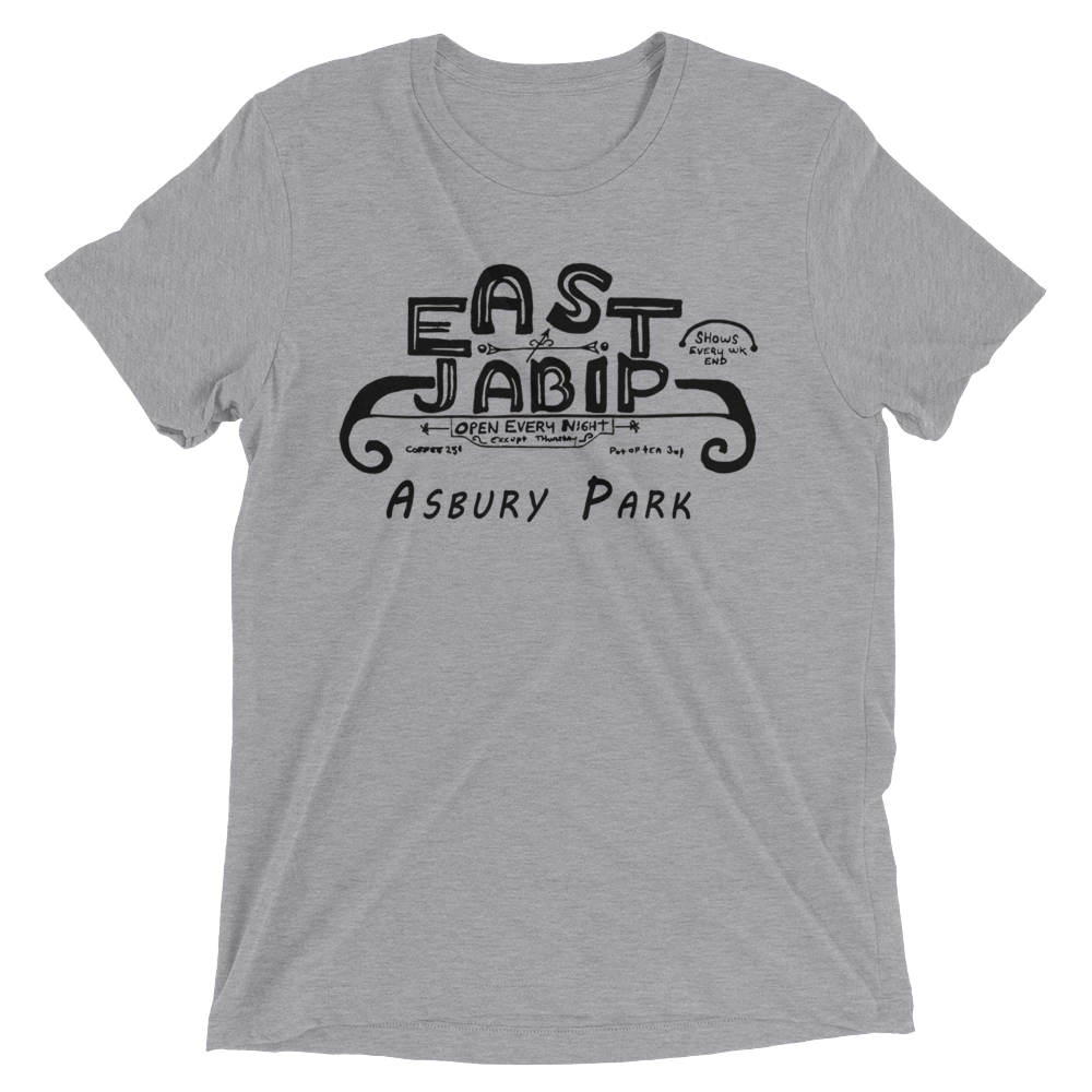 East Jabip Coffee House - ASBURY PARK - Short sleeve t-shirt Athletic Grey Triblend