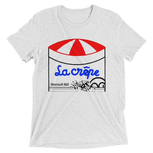 La crepe - MONMOUTH MALL - Short sleeve t-shirt White Fleck Triblend