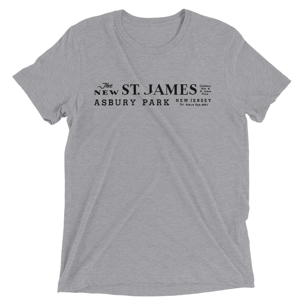 St. James Theatre - ASBURY PARK - Short sleeve t-shirt Athletic Grey Triblend