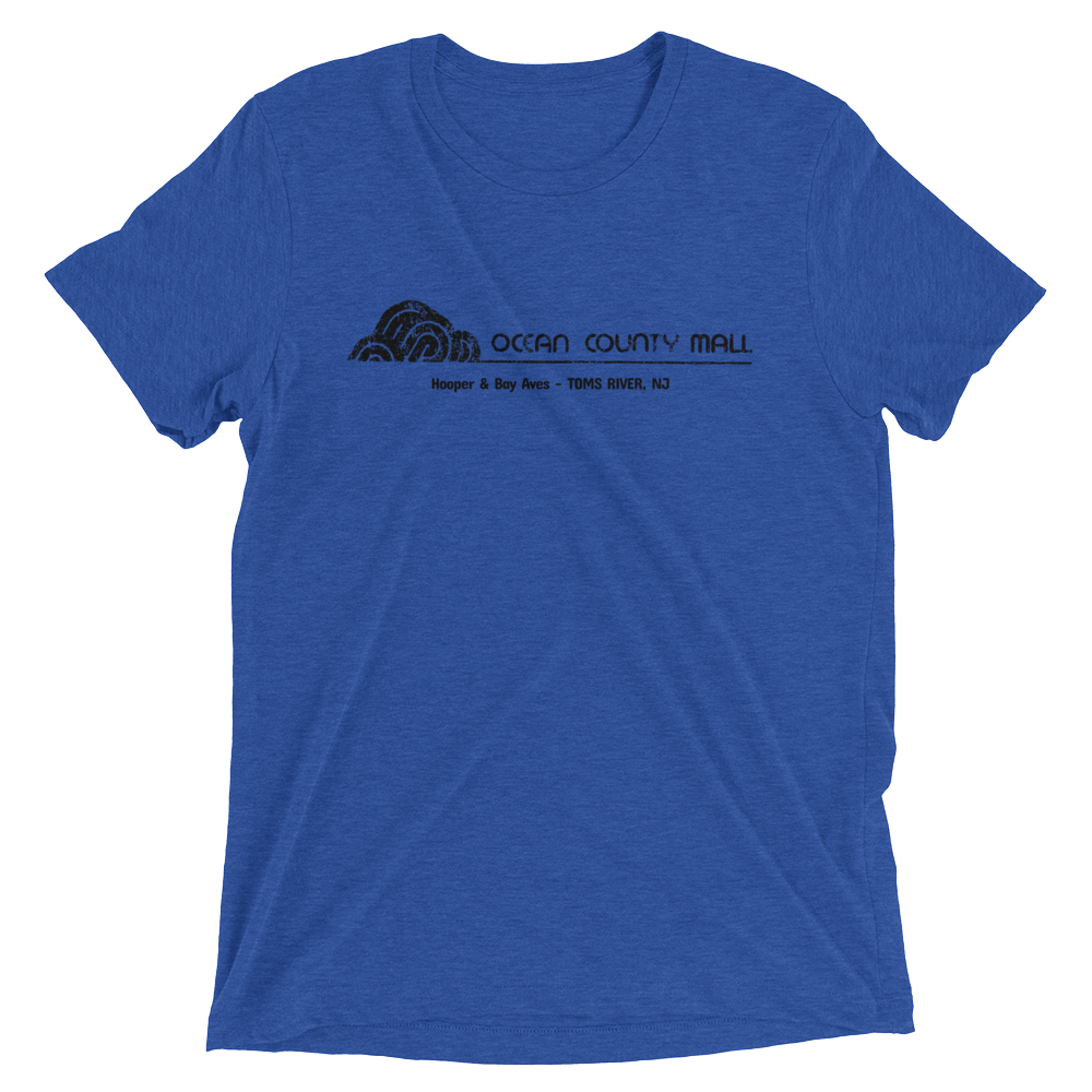 Ocean County Mall - TOMS RIVER - Short sleeve t-shirt True Royal Triblend
