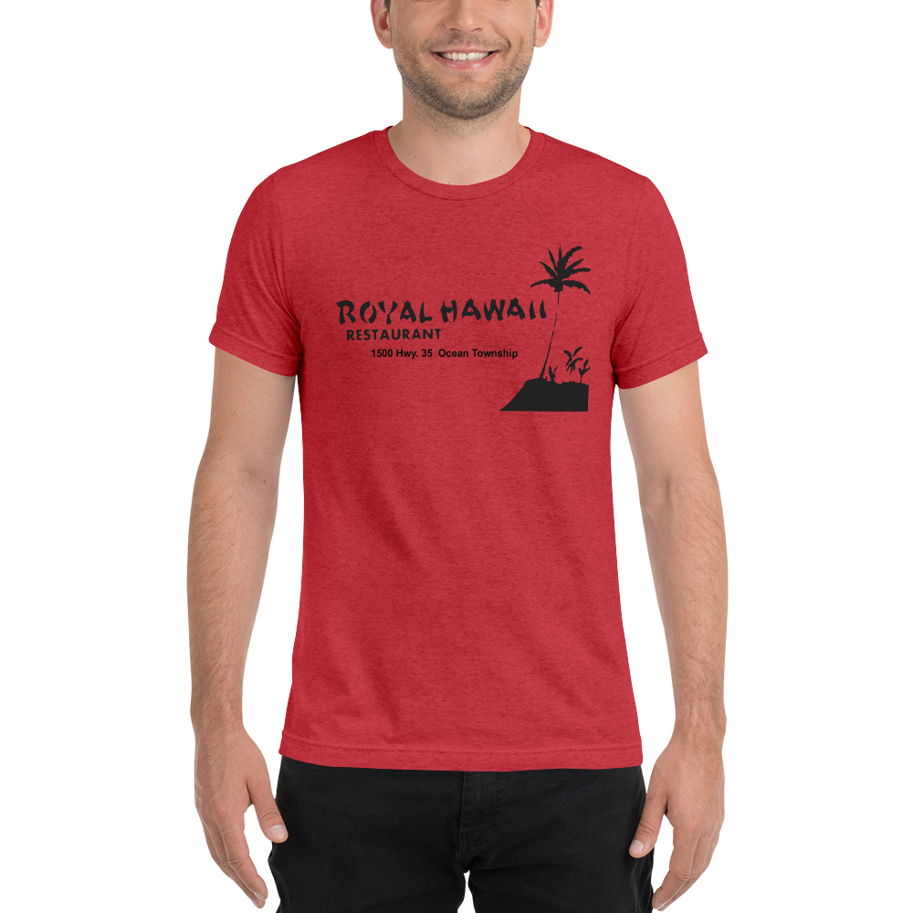 Royal Hawaii - OCEAN - Short sleeve t-shirt Red Triblend