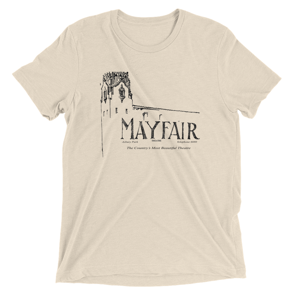 Mayfair Theatre - ASBURY PARK - Short sleeve t-shirt Oatmeal Triblend