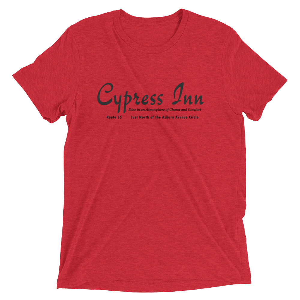 Cypress Inn - OCEAN TWP. - Short sleeve t-shirt Red Triblend